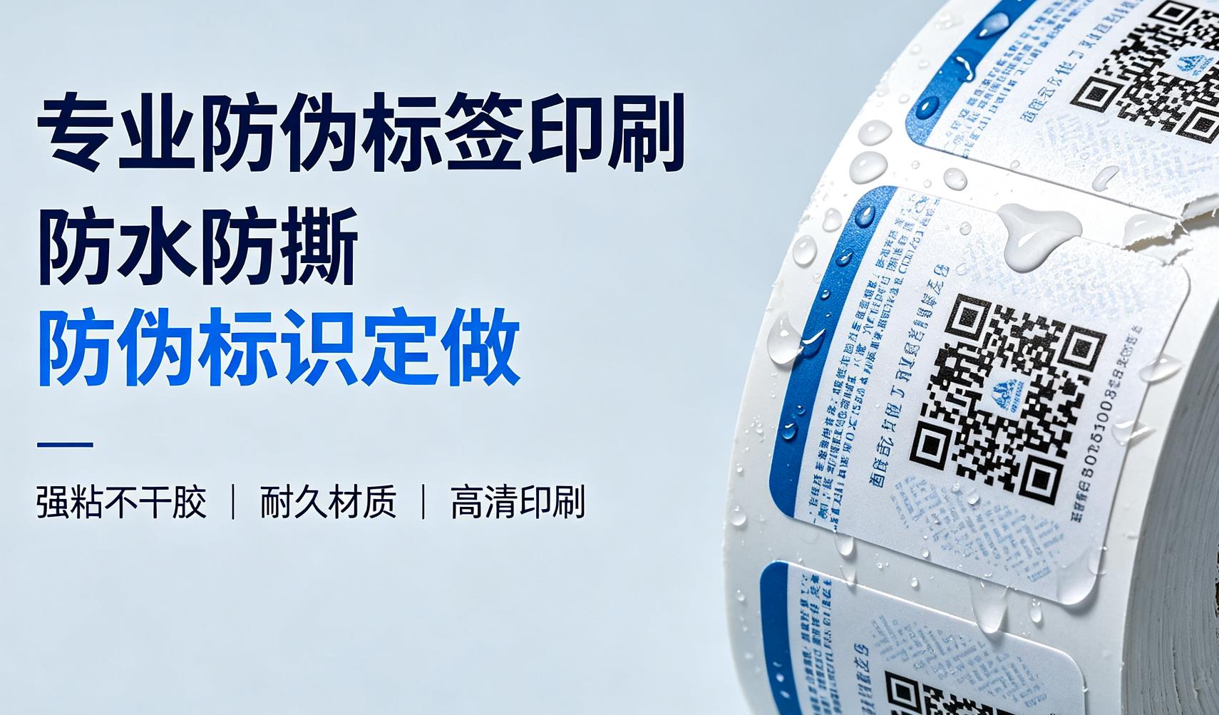 专业防伪标签印刷,防水防撕防伪标识定做 专业防伪标签印刷,防水防撕防伪标识定做