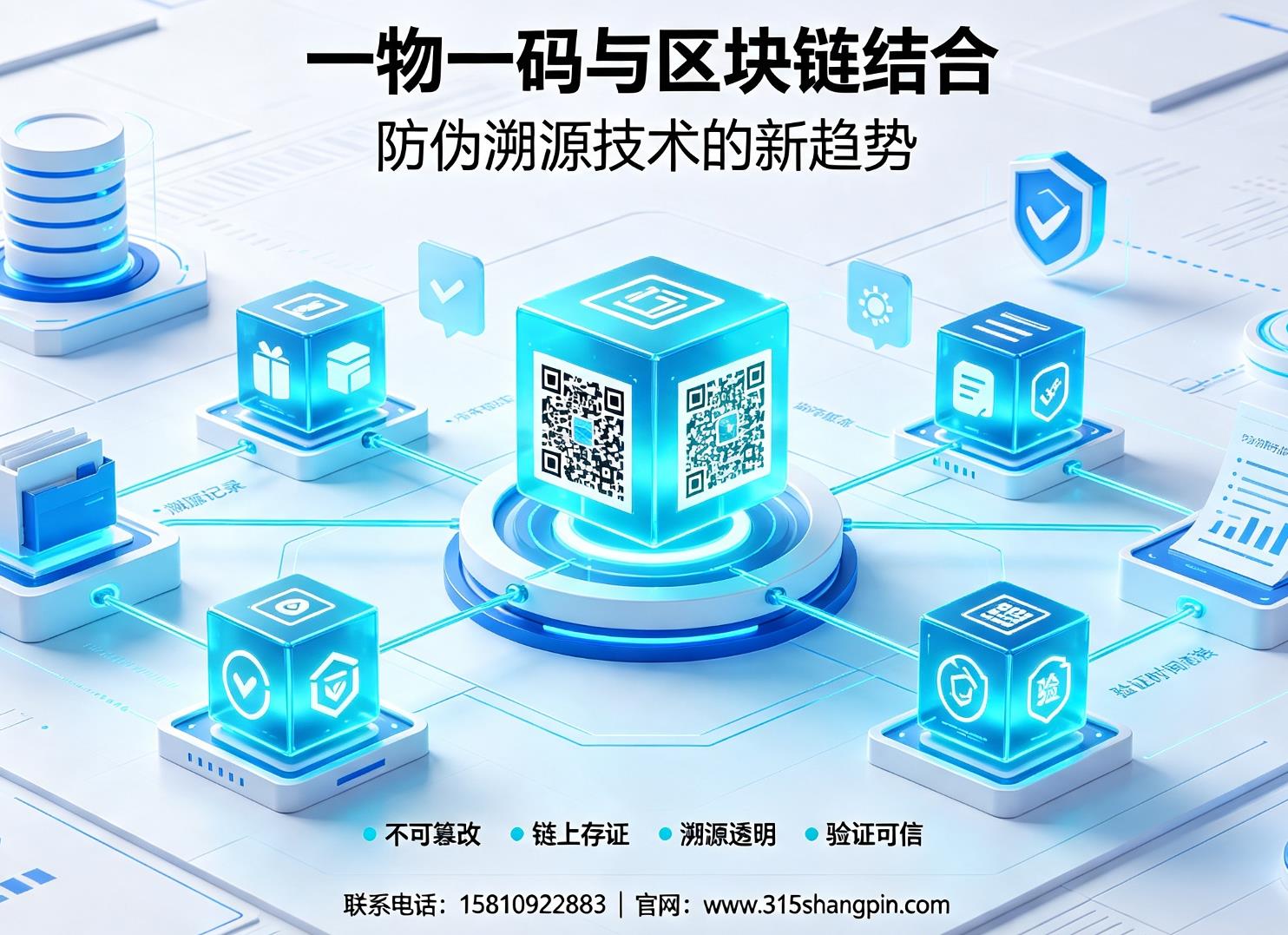 一物一码防伪标签与区块链结合:防伪溯源技术的新趋势 一物一码防伪标签与区块链结合:防伪溯源技术的新趋势
