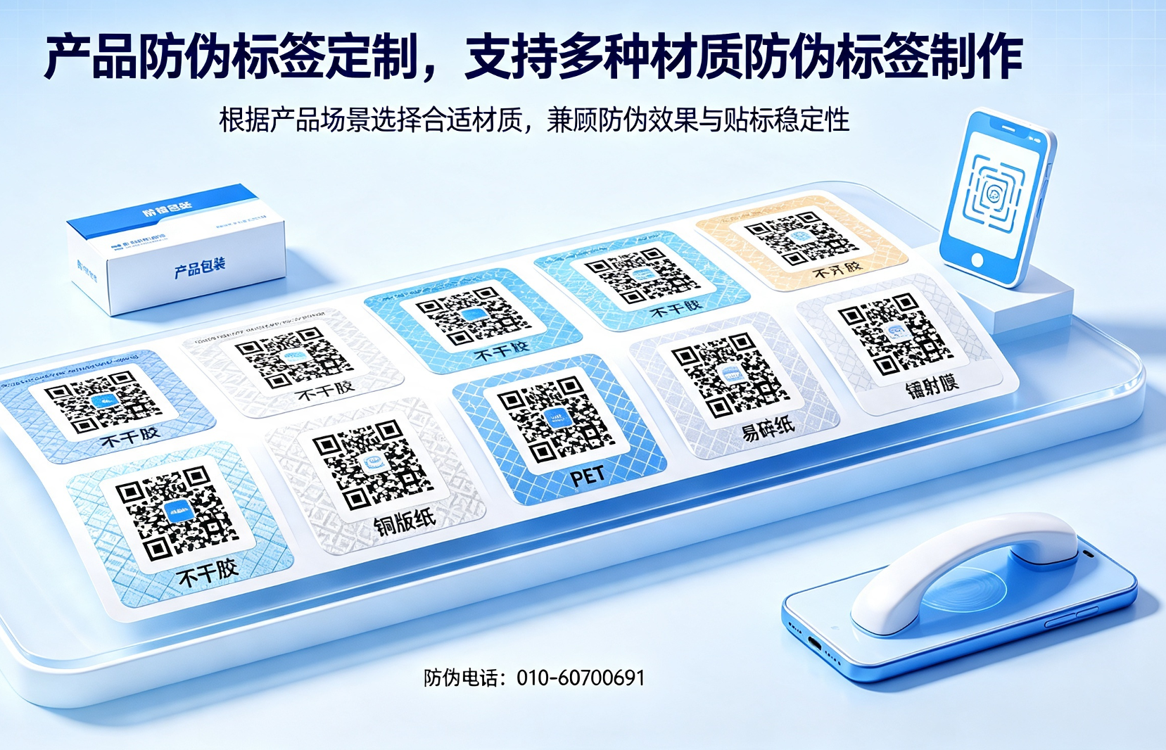 产品防伪标签定制,支持多种材质防伪标签制作 产品防伪标签定制,支持多种材质防伪标签制作