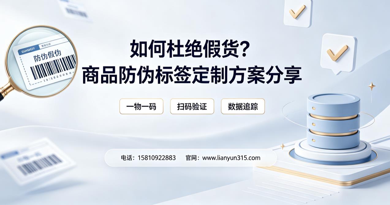 如何杜绝假货？商品防伪标签定制方案分享