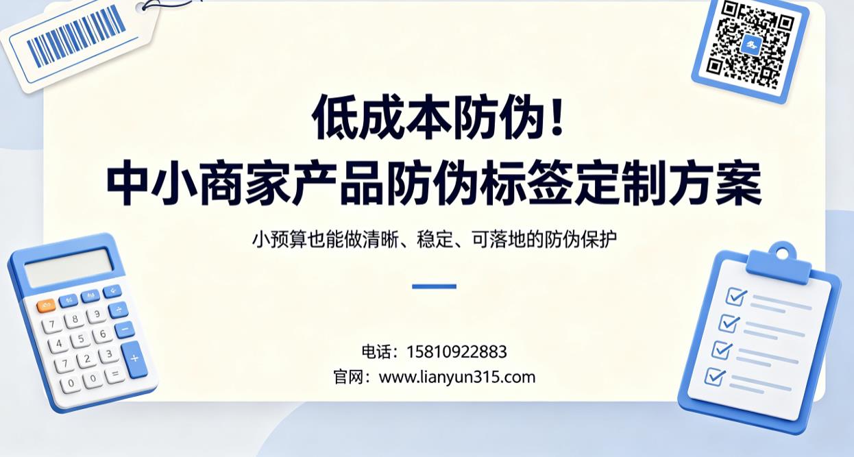 品牌损失惨重？赶快定制专属产品防伪码标签