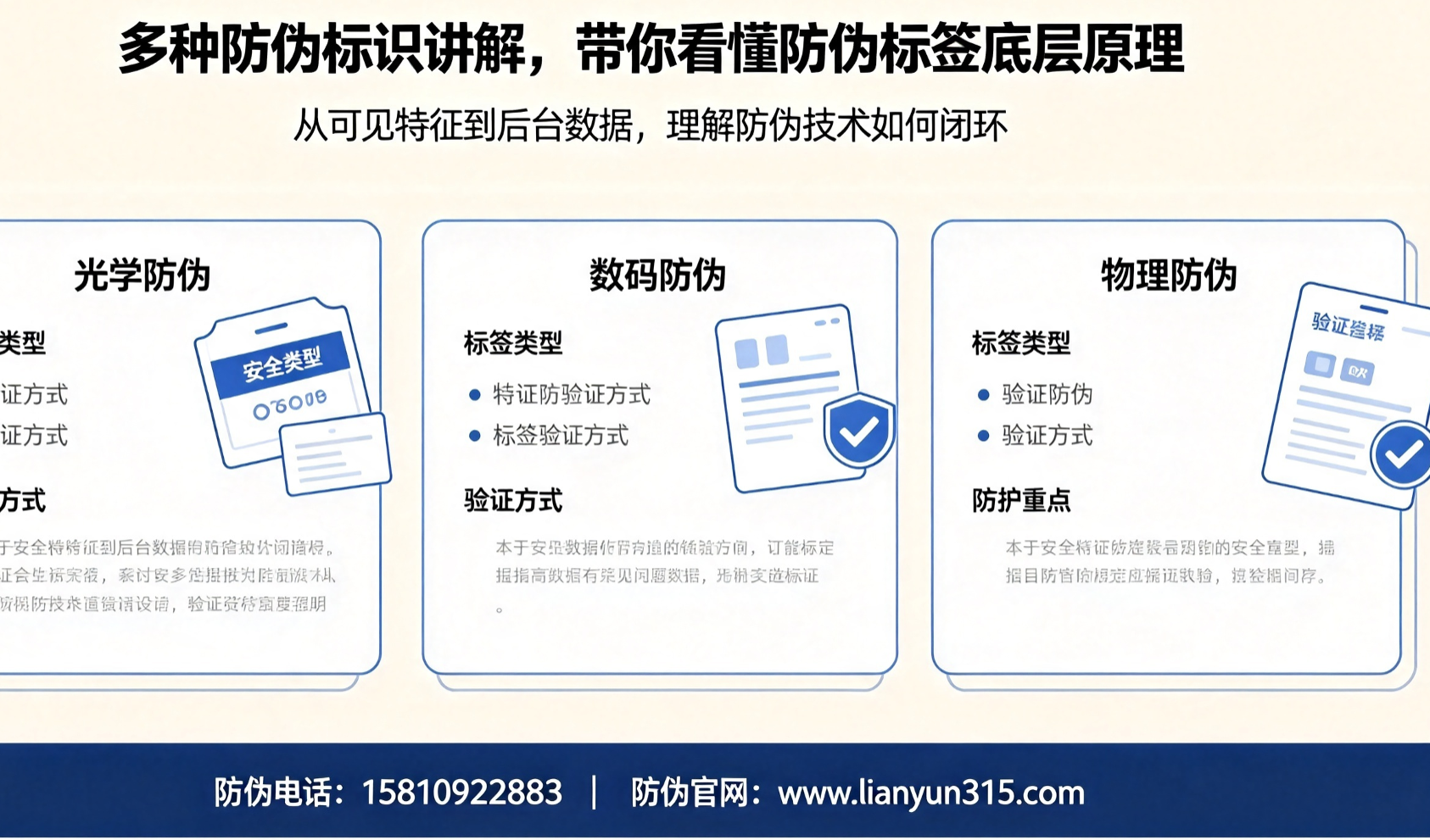 多种防伪标识讲解,带你看懂防伪标签底层原理 多种防伪标识讲解,带你看懂防伪标签底层原理