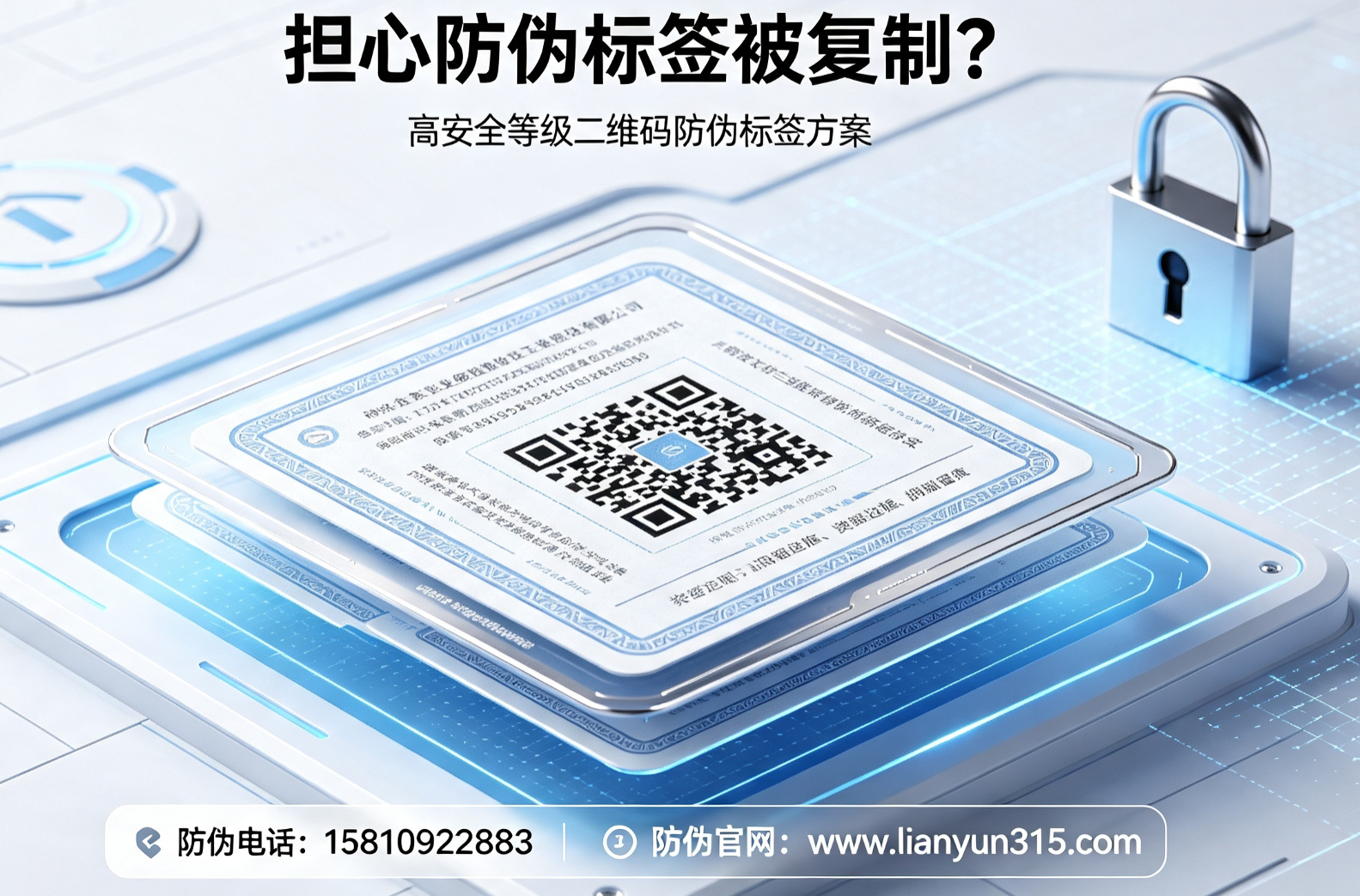 担心防伪标签被复制?高安全等级二维码防伪标签方案 担心防伪标签被复制?高安全等级二维码防伪标签方案