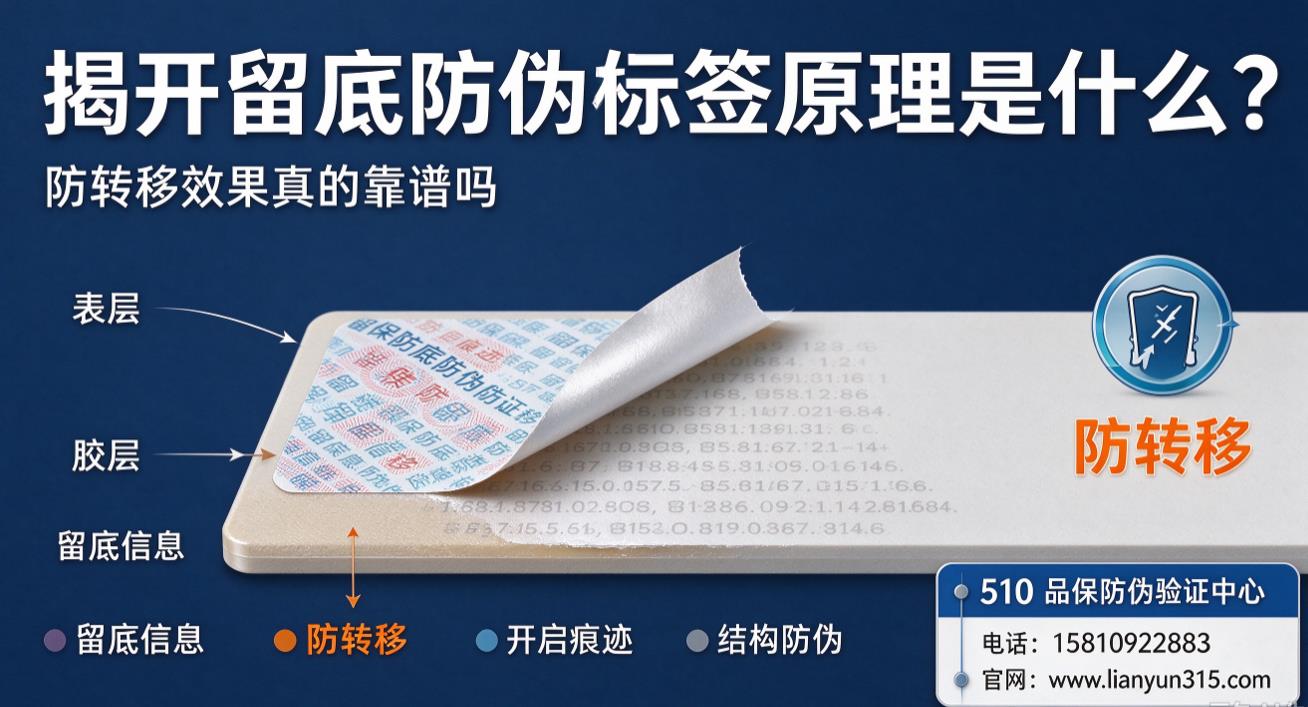揭开留底防伪标签原理是什么?防转移效果真的靠谱吗 揭开留底防伪标签原理是什么?防转移效果真的靠谱吗