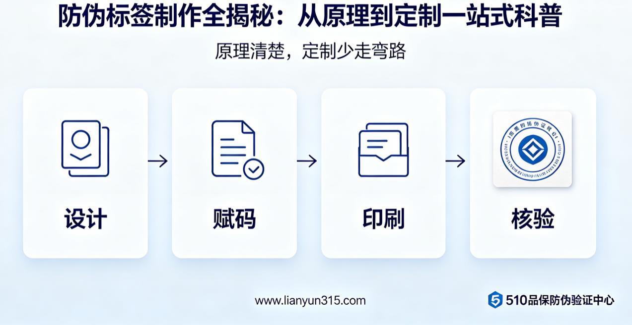 防伪标签制作全揭秘：从原理到防伪标签定制一站式科普
