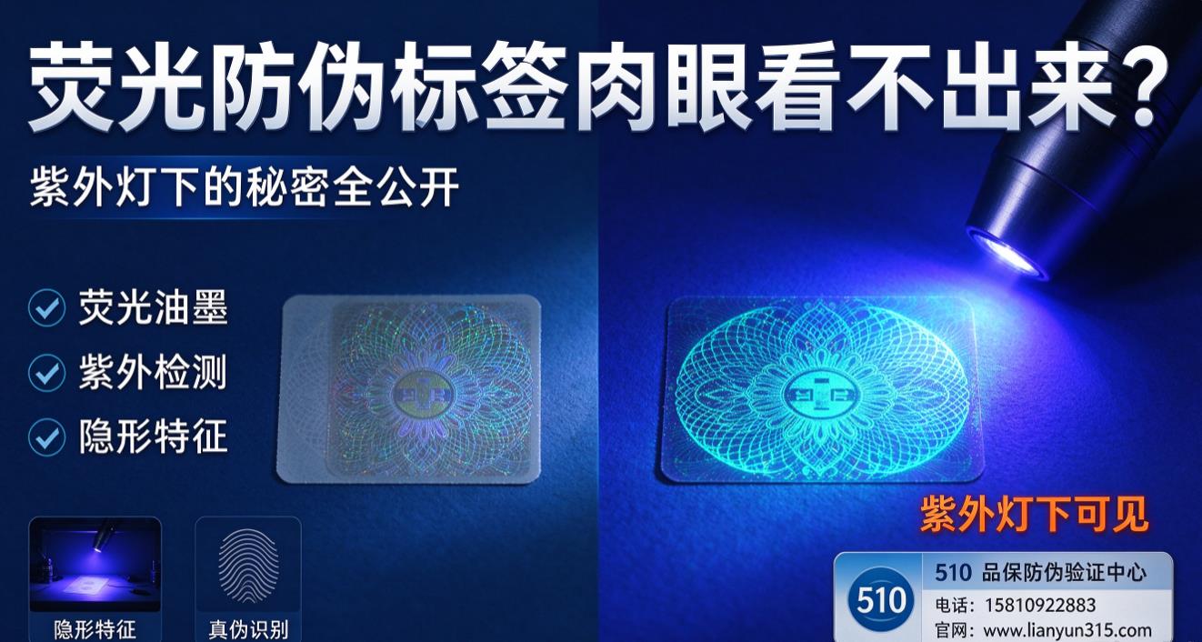 荧光防伪标签肉眼看不出来?紫外灯下的秘密全公开 荧光防伪标签肉眼看不出来?紫外灯下的秘密全公开