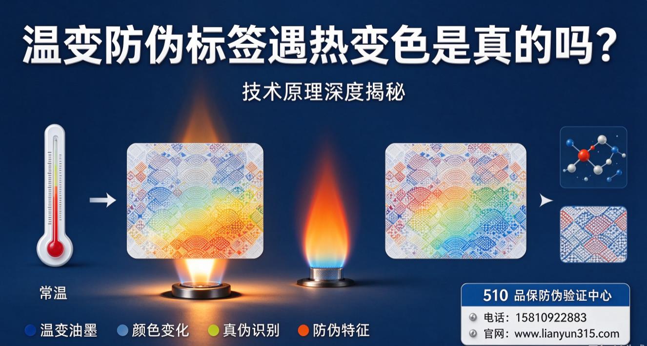 温变防伪标签遇热变色是真的吗?防伪技术原理深度揭秘 温变防伪标签遇热变色是真的吗?防伪技术原理深度揭秘