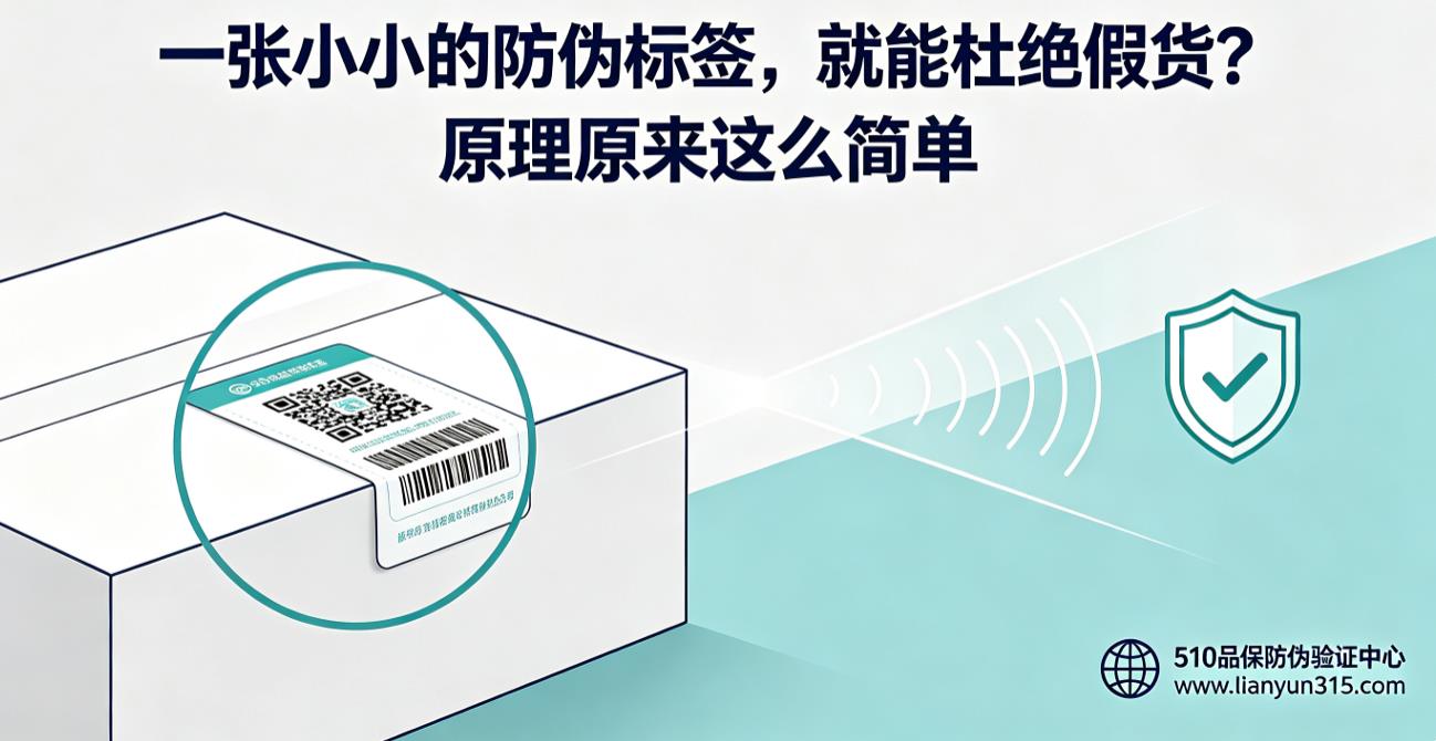 一张小小的防伪标签,就能杜绝假货?原理原来这么简单 一张小小的防伪标签,就能杜绝假货?原理原来这么简单