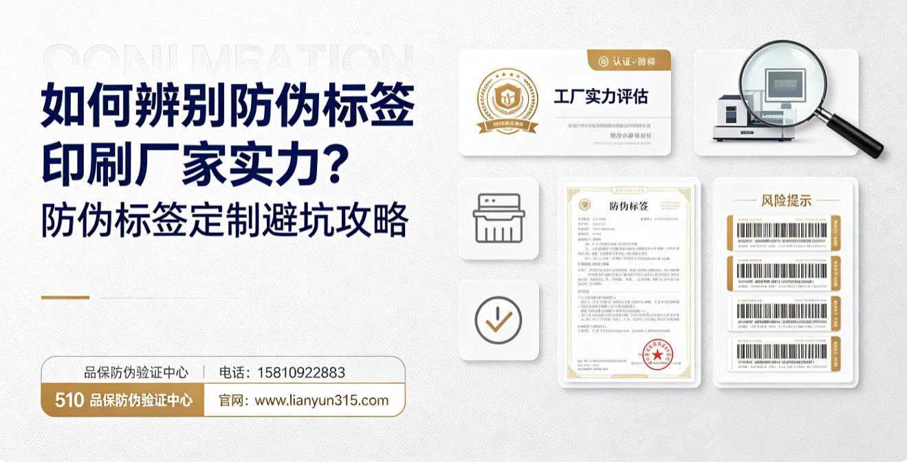 如何辨别防伪标签印刷厂家实力?防伪标签定制避坑攻略 如何辨别防伪标签印刷厂家实力?防伪标签定制避坑攻略