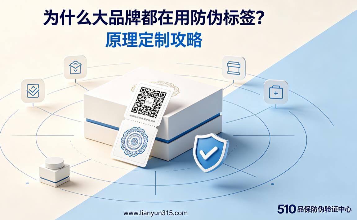 为什么大品牌都在用防伪标签?原理定制攻略 为什么大品牌都在用防伪标签?原理定制攻略
