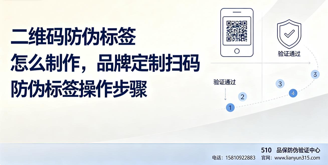 二维码防伪标签怎么制作,品牌定制扫码防伪标签操作步骤 二维码防伪标签怎么制作,品牌定制扫码防伪标签操作步骤