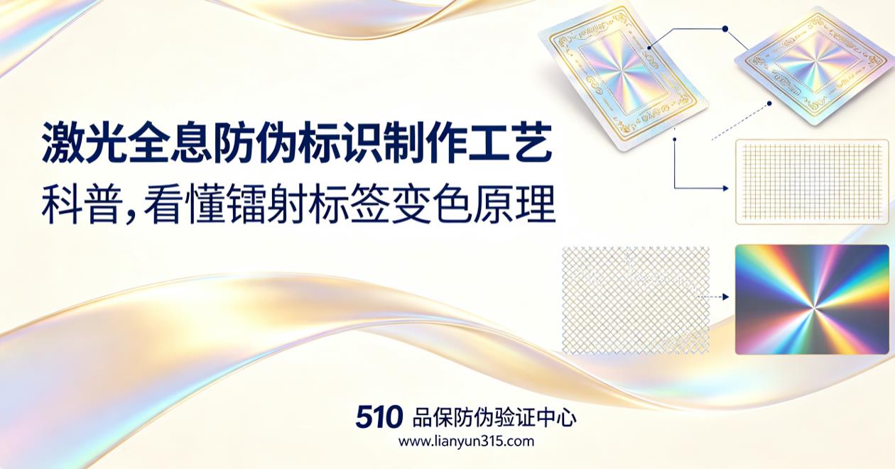激光全息防伪标识制作工艺科普,看懂镭射标签变色原理 激光全息防伪标识制作工艺科普,看懂镭射标签变色原理