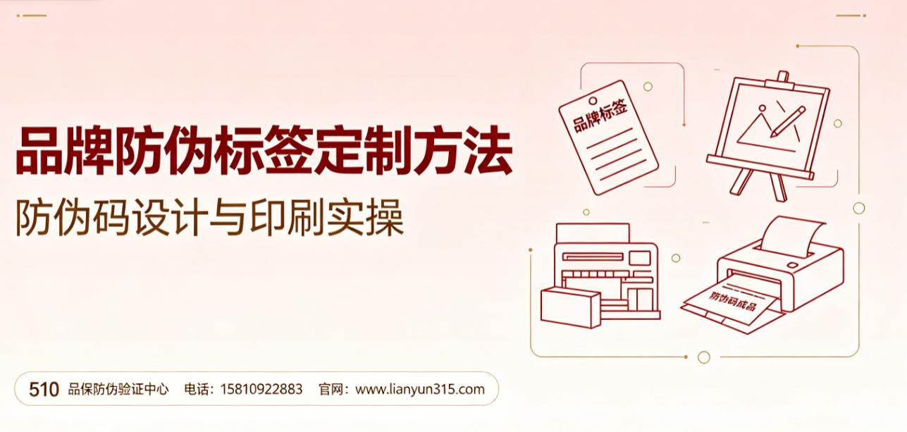 品牌防伪标签定制方法,防伪码设计与印刷实操 品牌防伪标签定制方法,防伪码设计与印刷实操