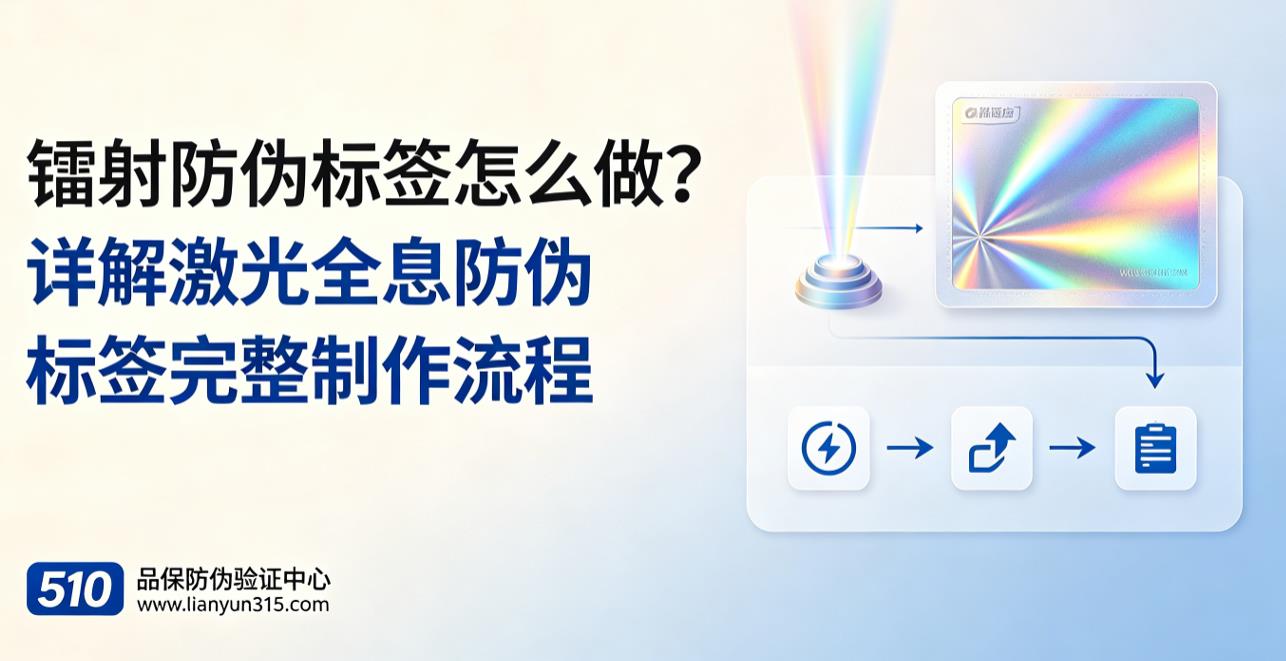 镭射防伪标签怎么做?详解激光全息防伪标签完整制作流程 镭射防伪标签怎么做?详解激光全息防伪标签完整制作流程