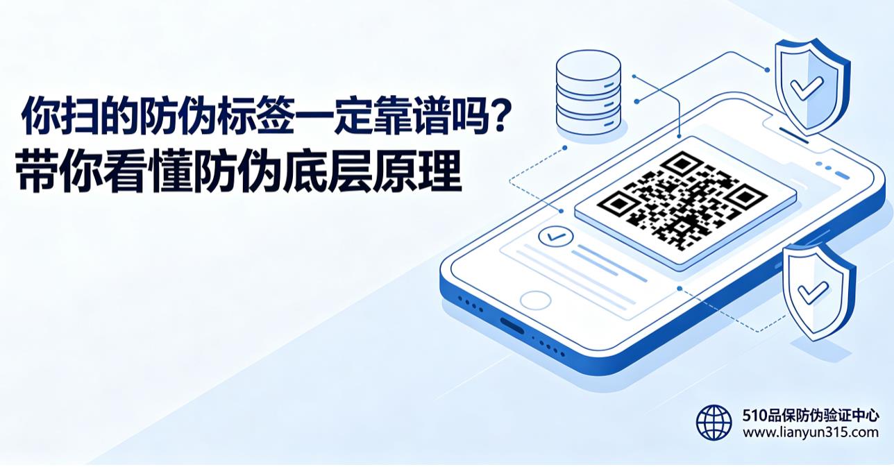 你扫的防伪标签一定靠谱吗?带你看懂防伪底层原理 你扫的防伪标签一定靠谱吗?带你看懂防伪底层原理