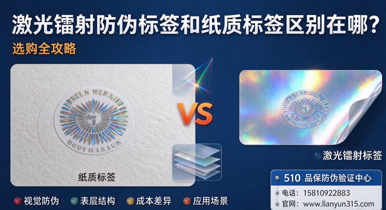 激光镭射防伪标签和纸质标签区别在哪?选购全攻略 激光镭射防伪标签和纸质标签区别在哪?选购全攻略