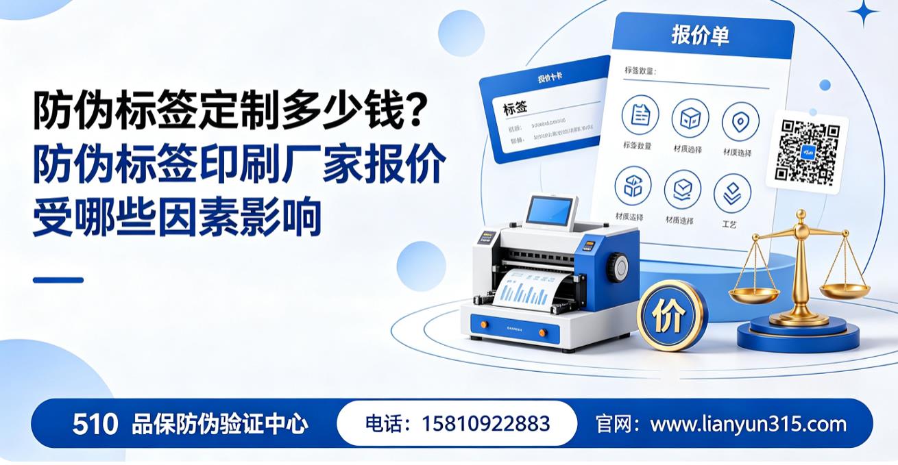 防伪标签定制多少钱？防伪标签印刷厂家报价受哪些因素影响