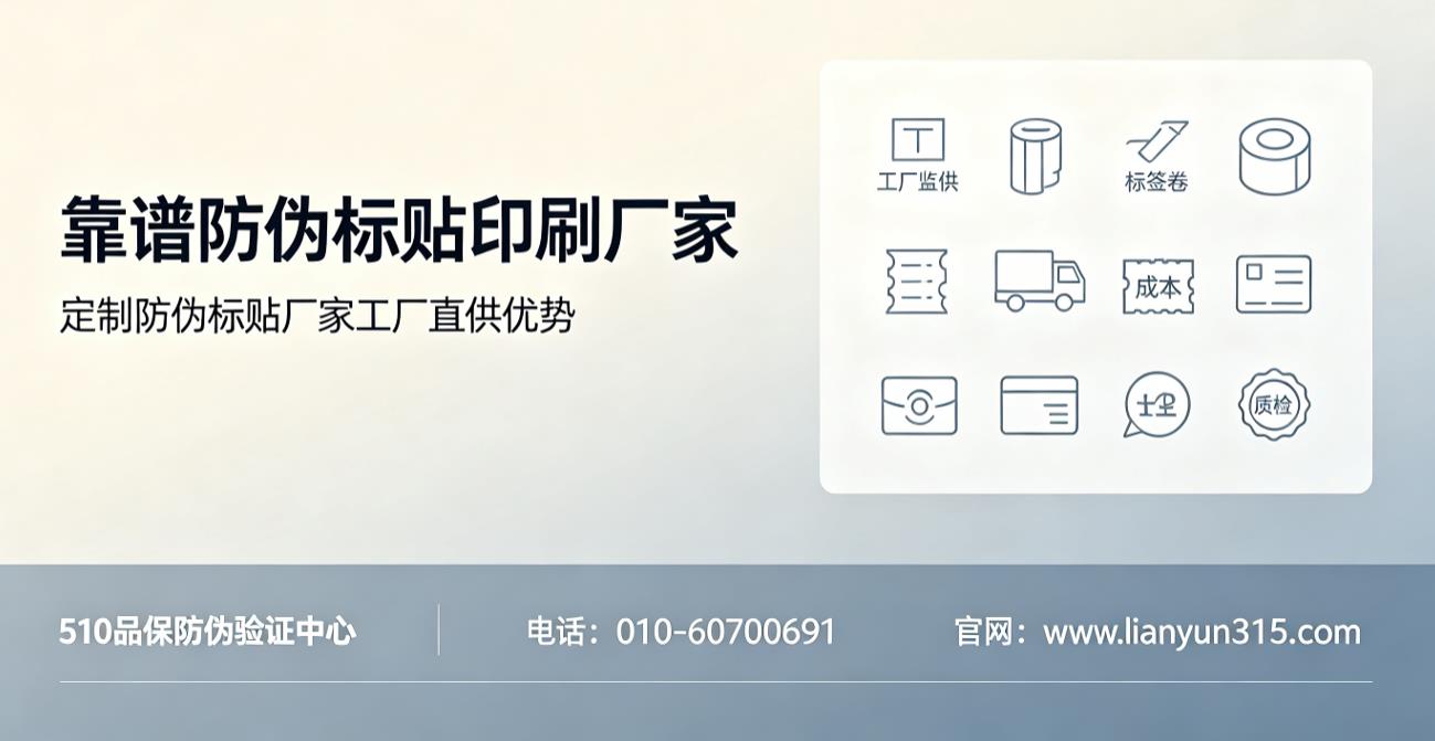靠谱防伪标贴印刷厂家，定制防伪标贴厂家工厂直供优势