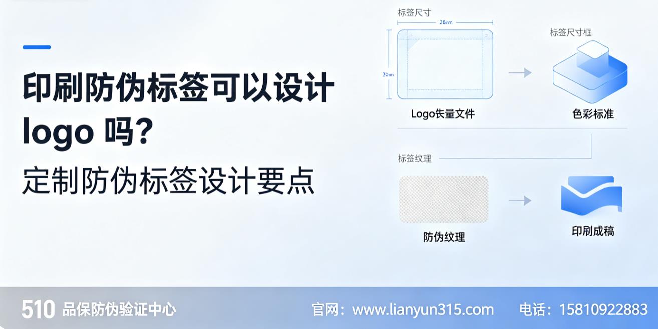 印刷防伪标签可以设计 logo 吗?定制防伪标签设计要点 印刷防伪标签可以设计 logo 吗?定制防伪标签设计要点