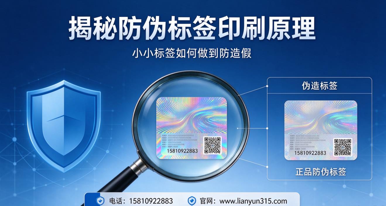 揭秘防伪标签印刷原理，小小标签如何做到防造假