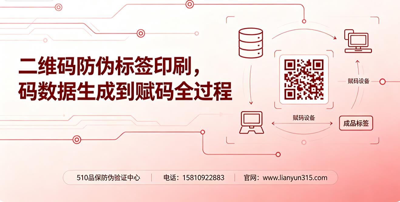 二维码防伪标签印刷,码数据生成到赋码全过程 二维码防伪标签印刷,码数据生成到赋码全过程