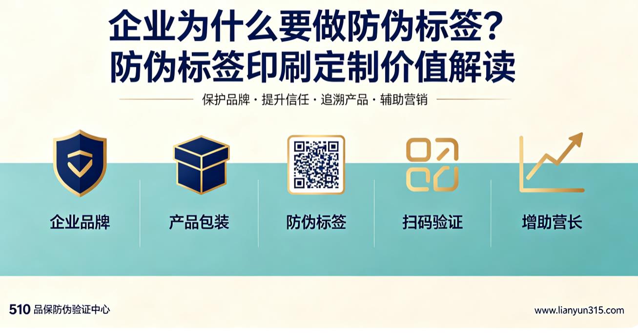 企业为什么要做防伪标签?防伪标签印刷定制价值解读 企业为什么要做防伪标签?防伪标签印刷定制价值解读