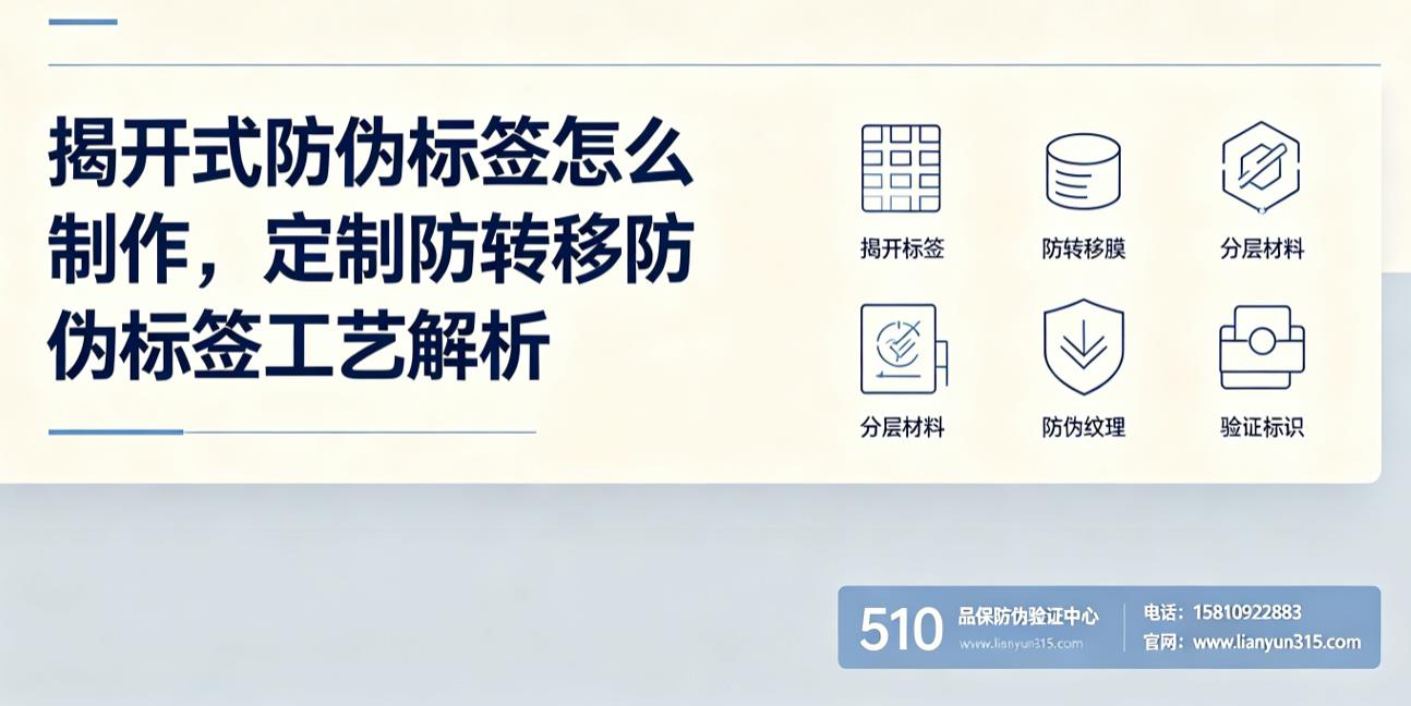 揭开式防伪标签怎么制作,定制防转移防伪标签工艺解析 揭开式防伪标签怎么制作,定制防转移防伪标签工艺解析