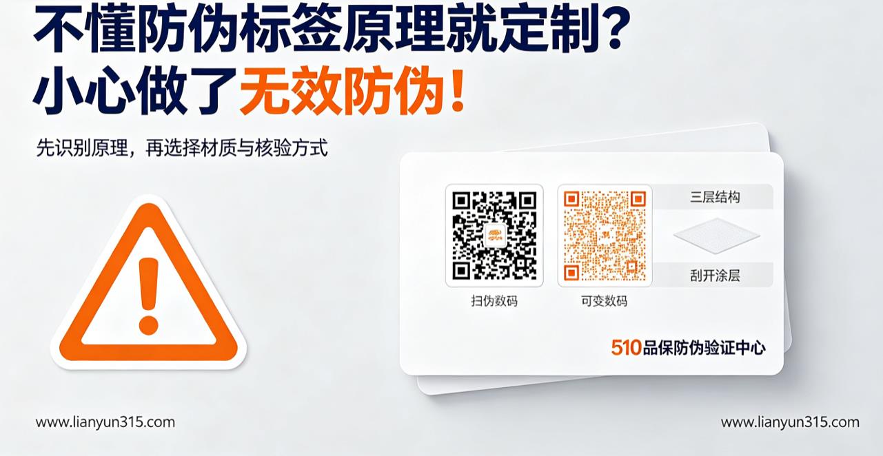 不懂防伪标签原理就定制？小心做了无效防伪！
