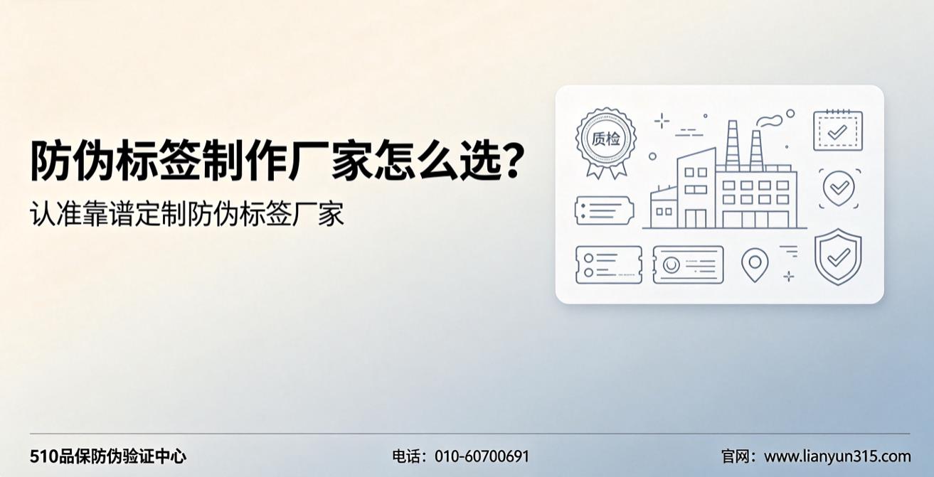 防伪标签制作厂家怎么选?认准靠谱定制防伪标签厂家 防伪标签制作厂家怎么选?认准靠谱定制防伪标签厂家