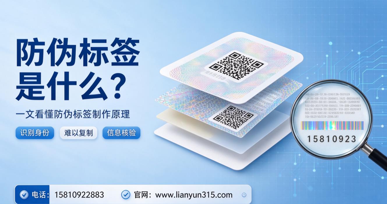 防伪标签是什么？一文看懂防伪标签制作原理