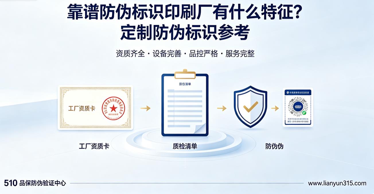 靠谱防伪标识印刷厂有什么特征?定制防伪标识参考 靠谱防伪标识印刷厂有什么特征?定制防伪标识参考