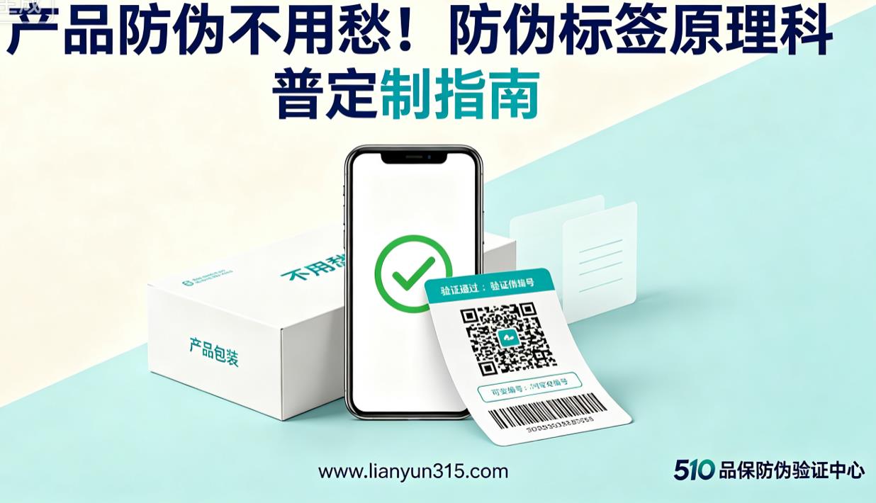 产品防伪不用愁！防伪标签原理科普定制指南