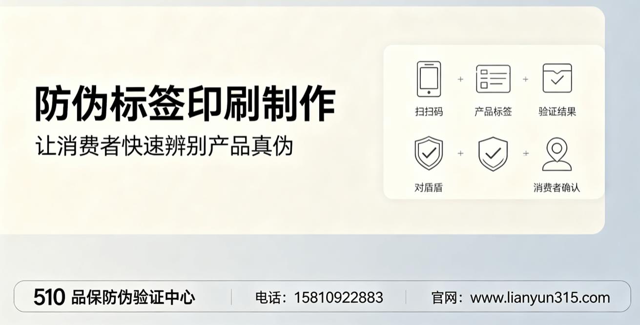 防伪标签印刷制作,让消费者快速辨别产品真伪 防伪标签印刷制作,让消费者快速辨别产品真伪