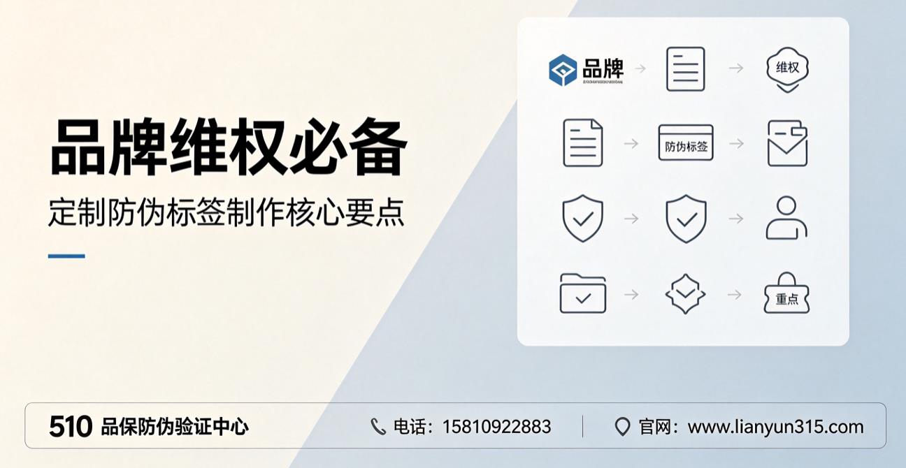 品牌维权必备:定制防伪标签制作核心要点 品牌维权必备:定制防伪标签制作核心要点