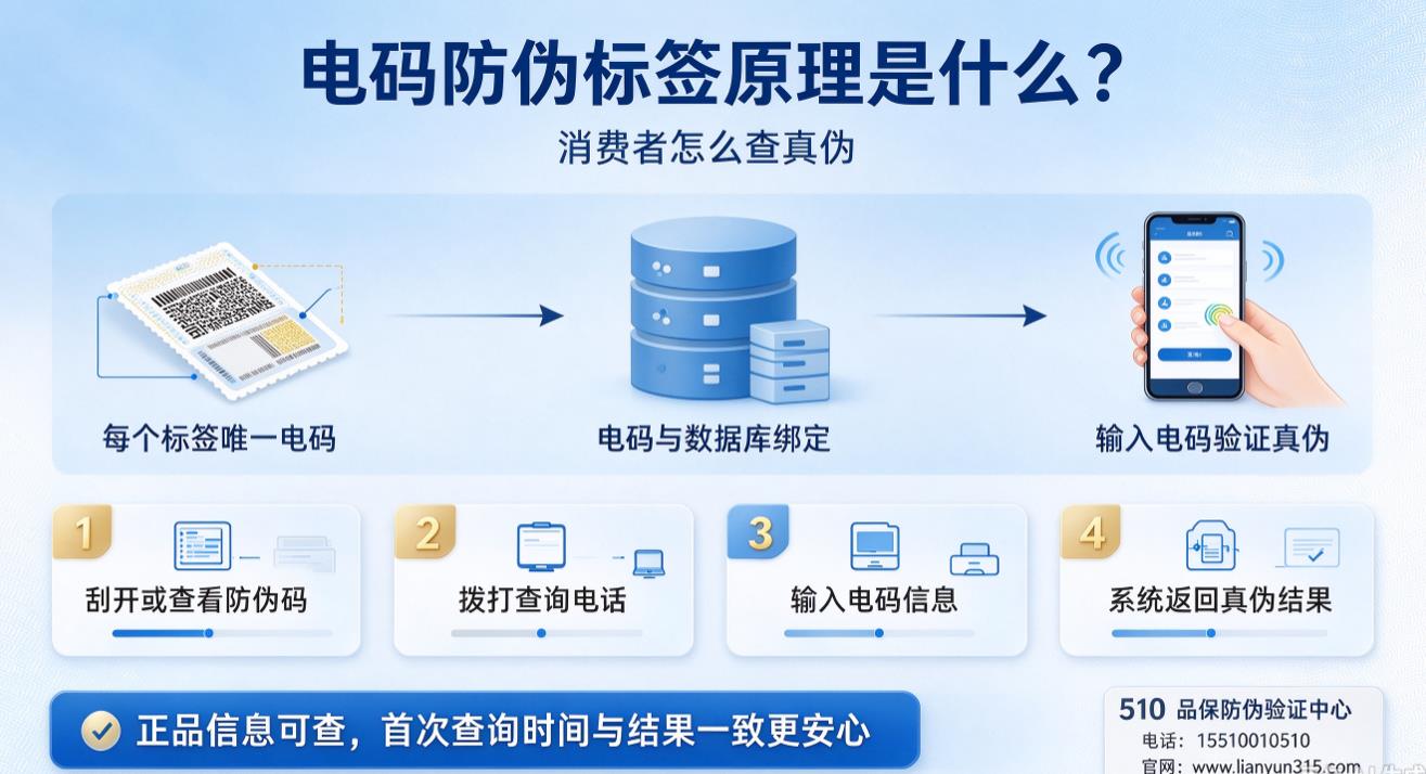 电码防伪标签原理是什么?消费者怎么查真伪 电码防伪标签原理是什么?消费者怎么查真伪