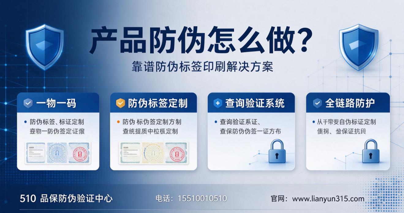 产品防伪怎么做?靠谱防伪标签印刷解决方案 产品防伪怎么做?靠谱防伪标签印刷解决方案